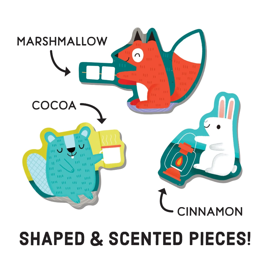 PUZZLE SCRATCH & SNIFF CAMPFIRE FRIENDS