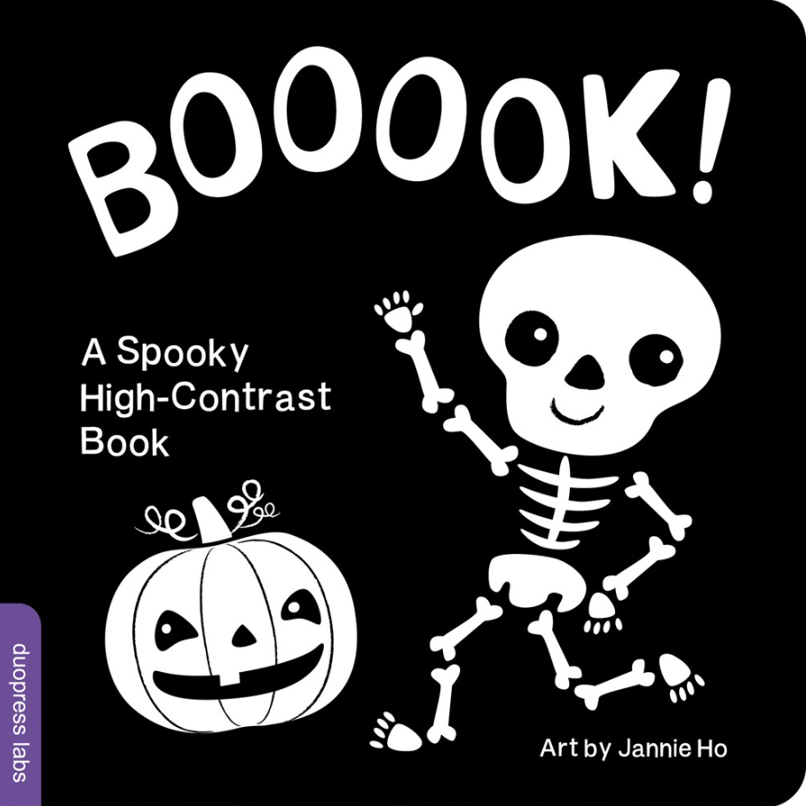 BOOOOK! SPOOKY HIGH-CONTRAST BOOK  BB