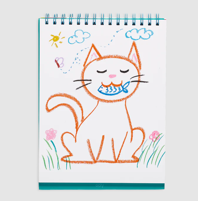 GEL CRAYONS CAT PARADE 12PK