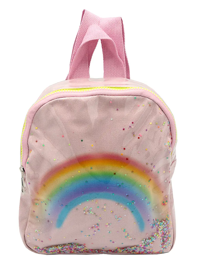 BACKPACK RAINBOW MINI TINY STAR SEQUINS