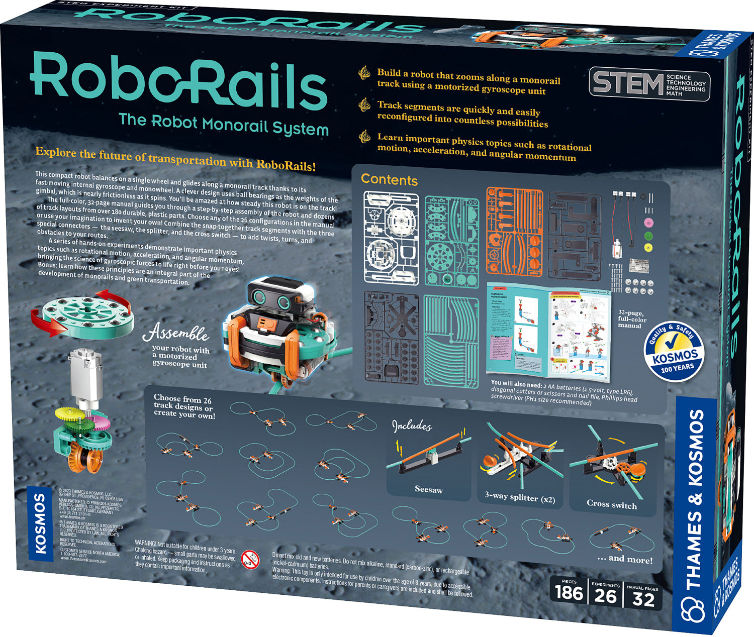 ROBOT MONORAIL SYSTEM ROBORAILS