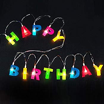 LIGHTS HAPPY BIRTHDAY