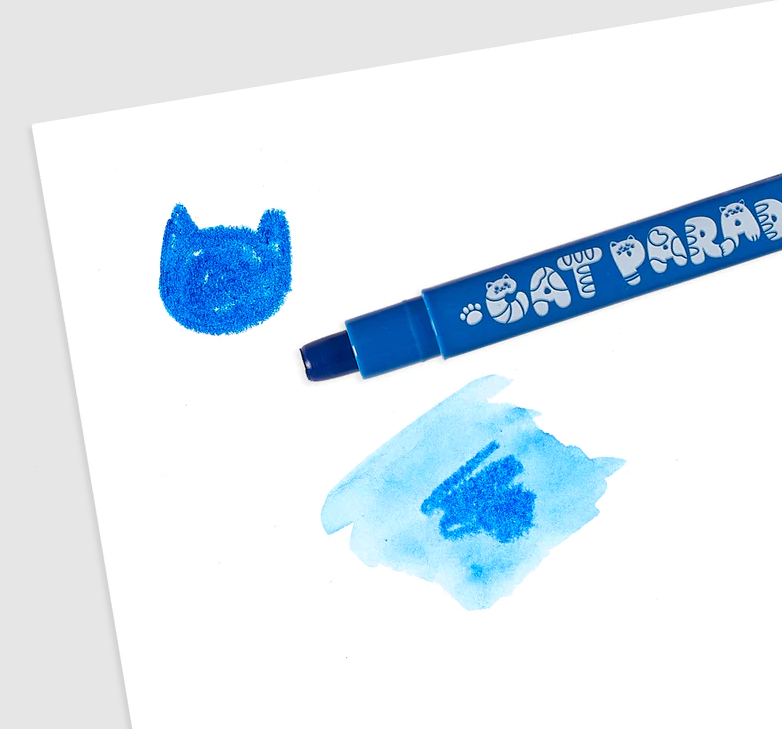GEL CRAYONS CAT PARADE 12PK