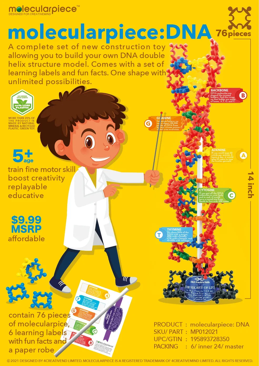 DNA MOLECULAR BUILDING SET