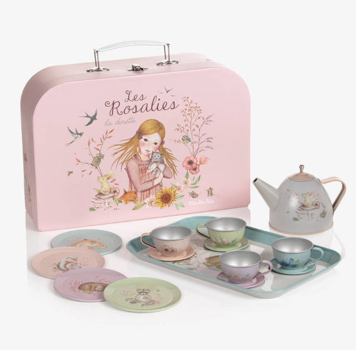 TEA PARTY IN SUITCASE MOULIN ROTY