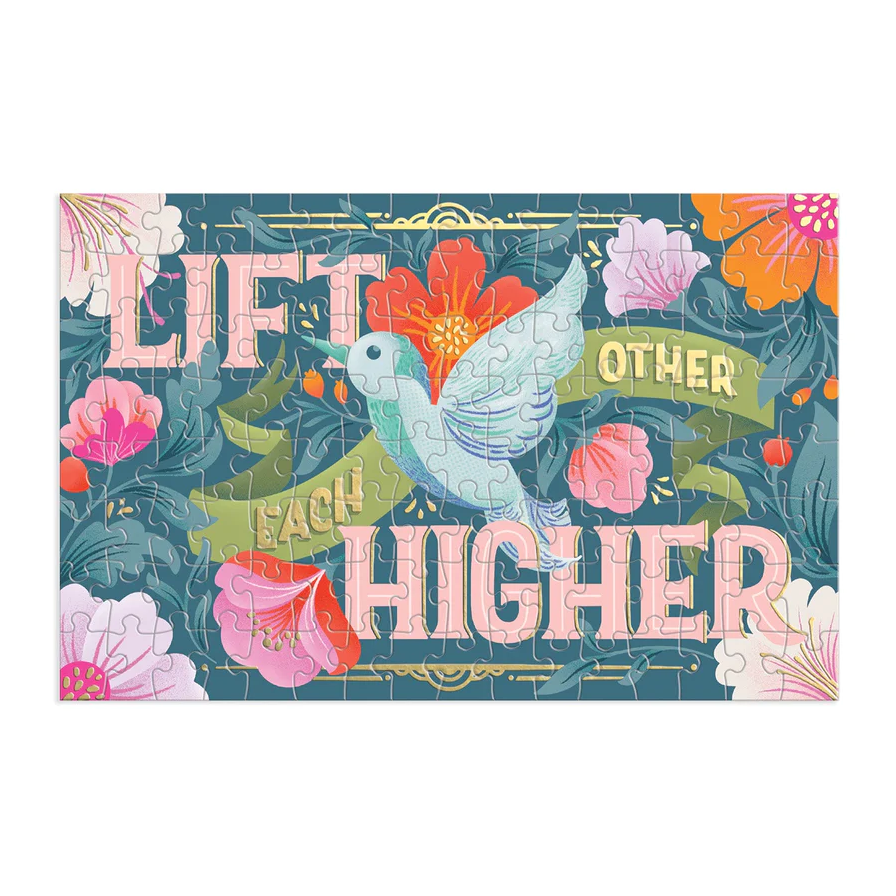 PUZZLE MATCHBOX LIFT EACH OTHER HIGHER 128 PC