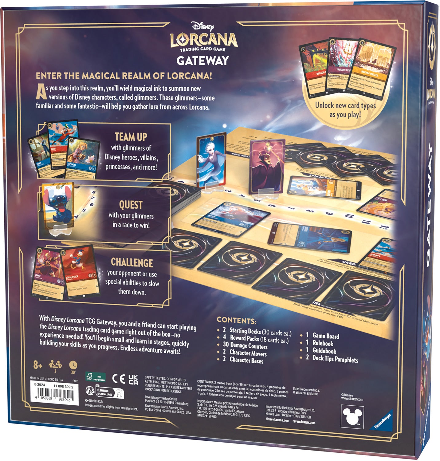 DISNEY LORCANA GATEWAY TRADING CARD GAME