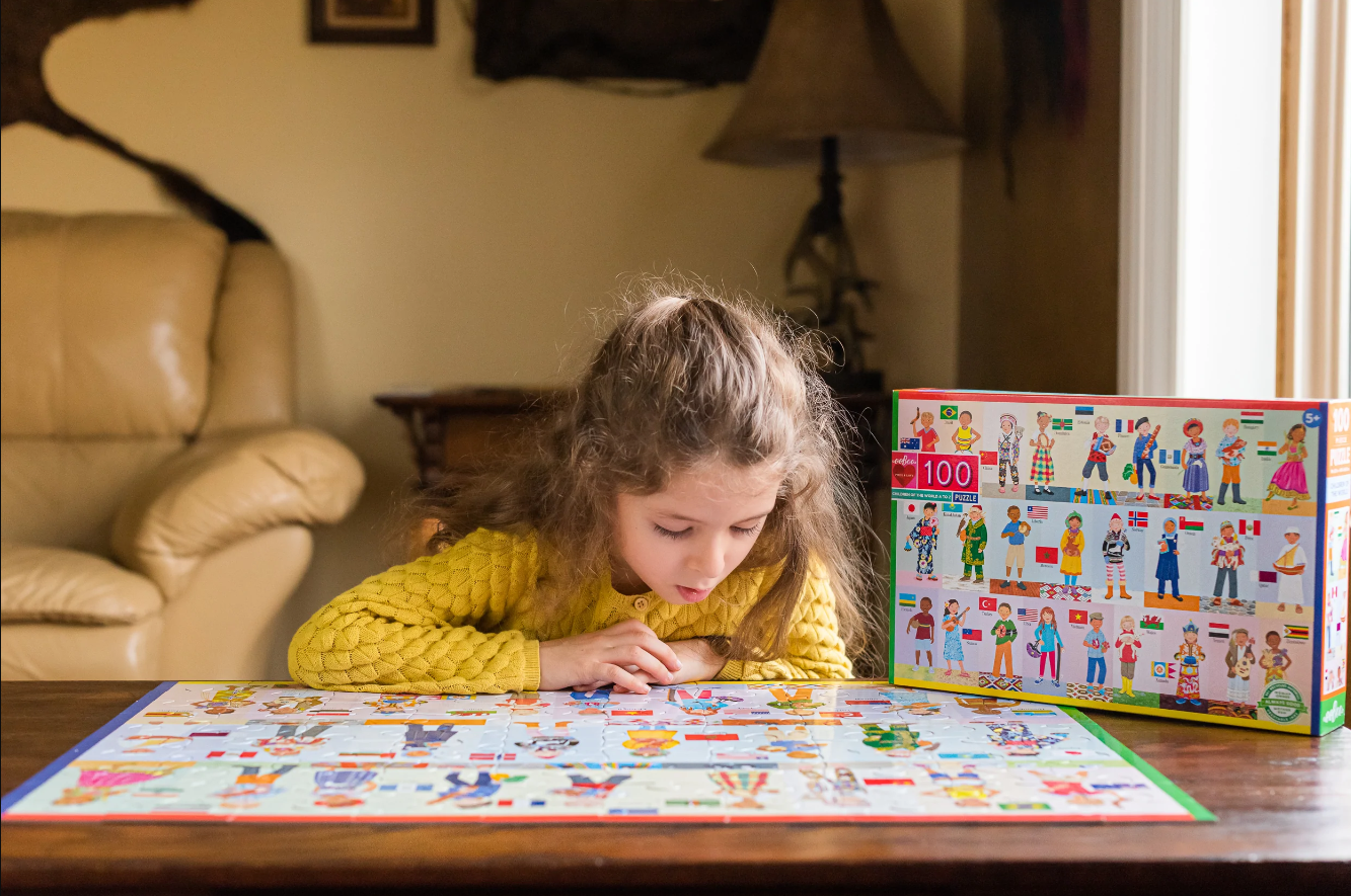 PUZZLE 100 CHILDREN OF THE WORLD