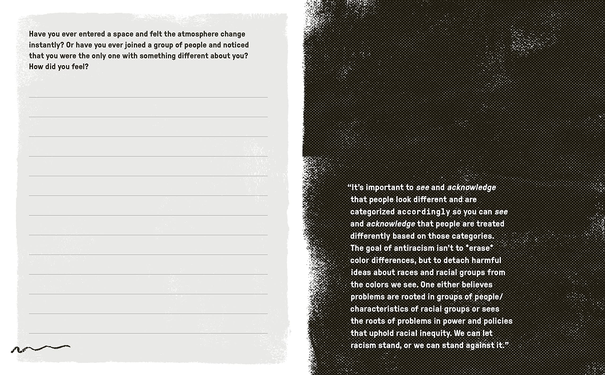 YOUNG ANTIRACIST'S WORKBOOK  JRNL