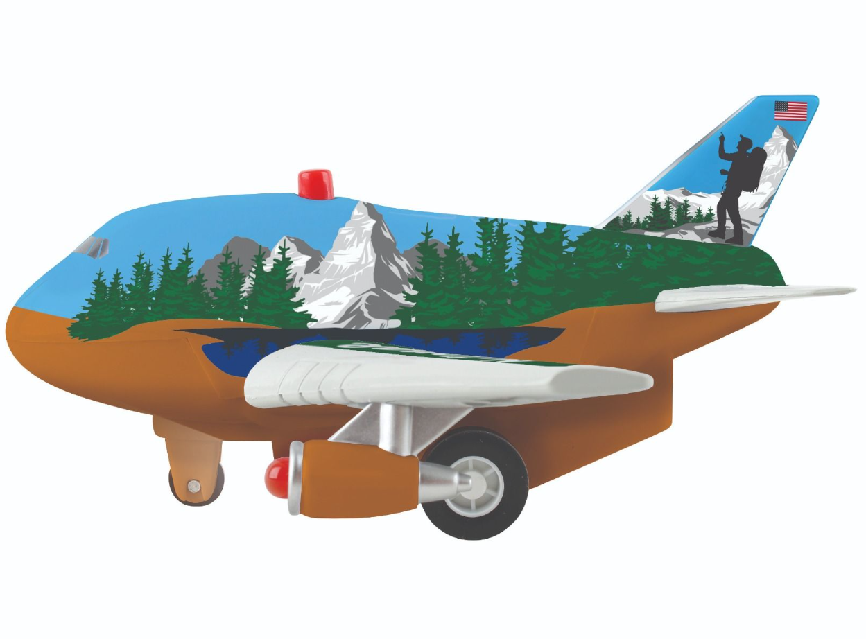 PLANE PULL BACK NATIONAL PARKS