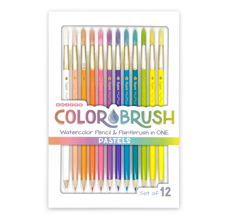 COLORBRUSH PASTEL WATERCOLOR PENCIL & PAINTBRUSH