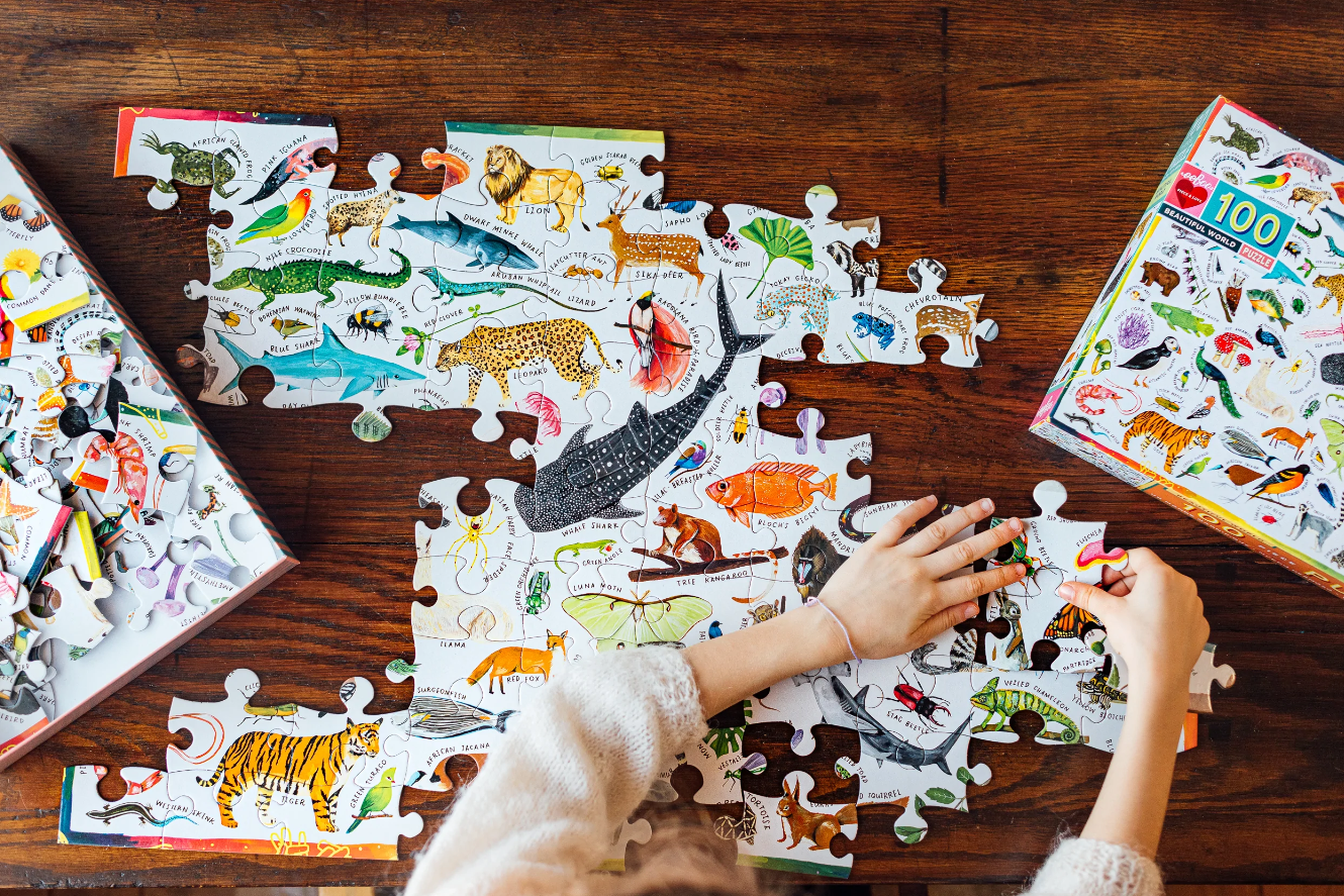 PUZZLE 100 PC BEAUTIFUL WORLD