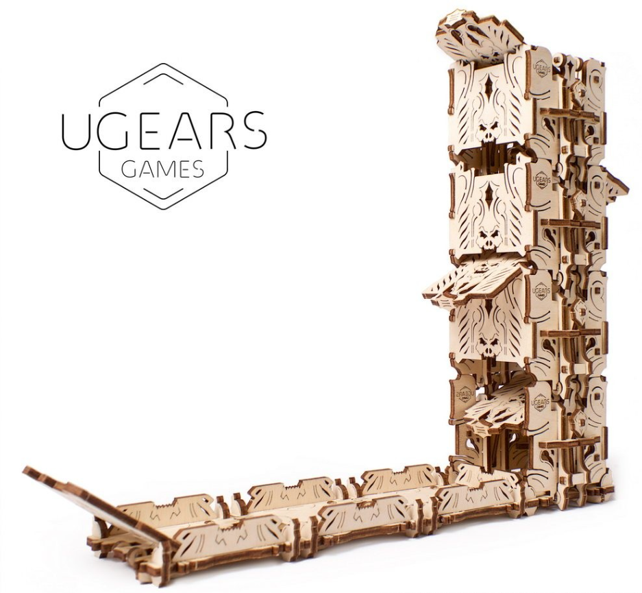 UGEARS MODULAR DICE TOWER
