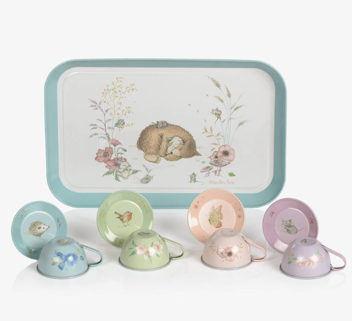 TEA PARTY IN SUITCASE MOULIN ROTY