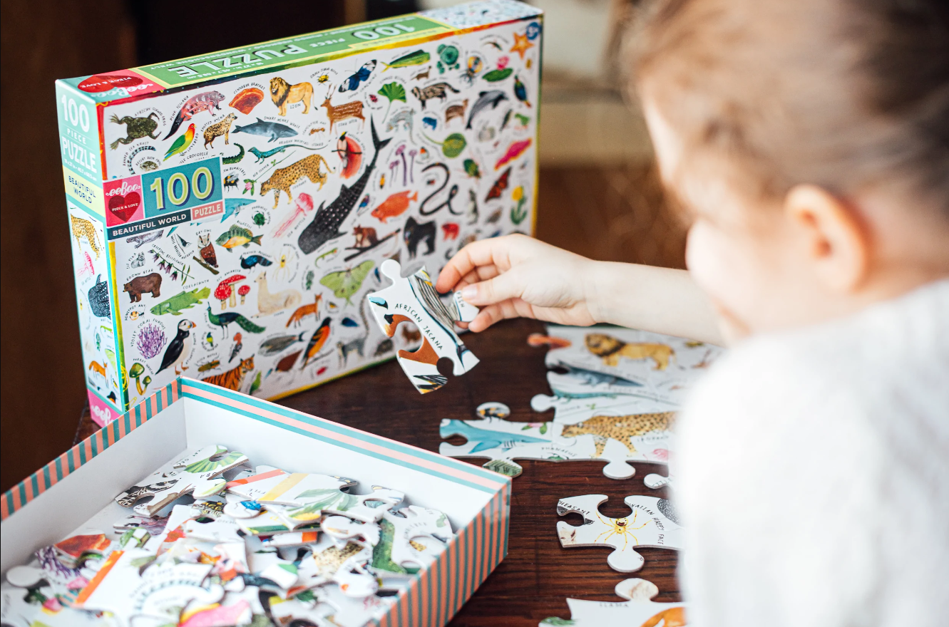 PUZZLE 100 PC BEAUTIFUL WORLD
