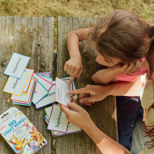 FLASH CARDS 100 GREAT WORDS