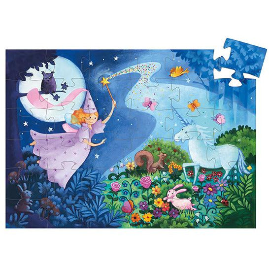 PUZZLE FAIRY AND UNICORN 36PC