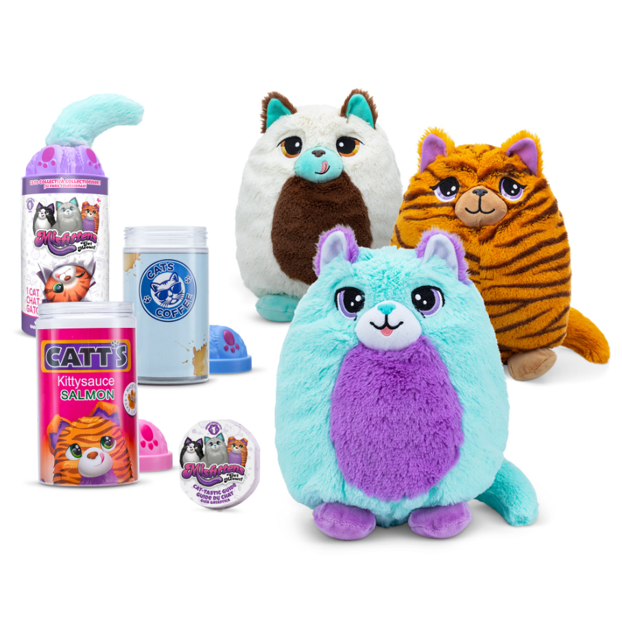 MISFITTEN CAT ASSORTMENT IN CONTAINER