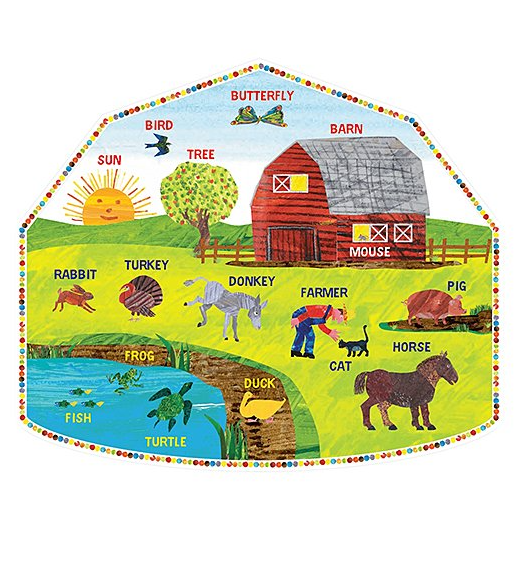 PUZZLE FLOOR AROUND THE FARM 26PC