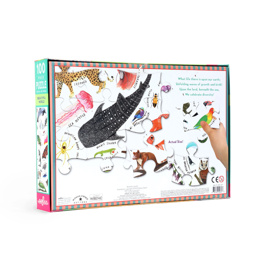 PUZZLE 100 PC BEAUTIFUL WORLD