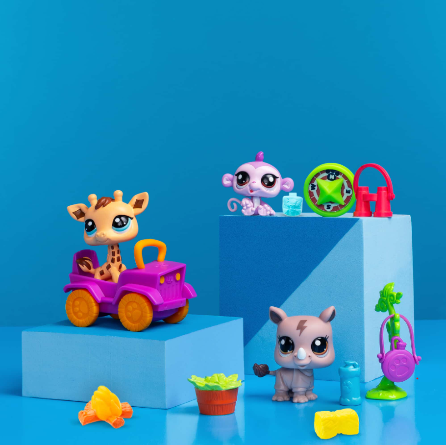 LITTLEST PET SHOP TRIO SAFARI PLAY PACK