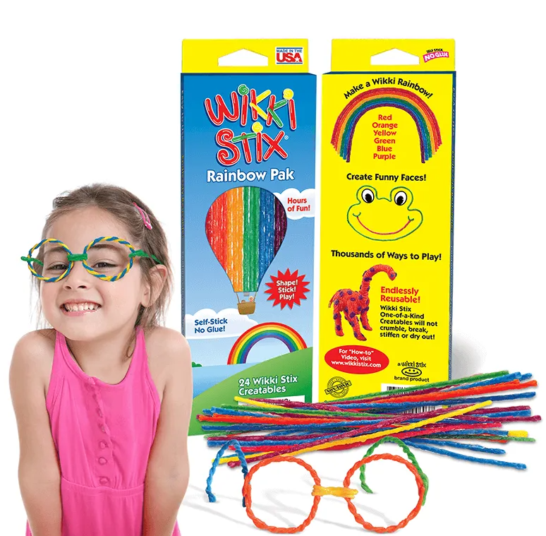 WIKKI STIX RAINBOW 24-PIECE