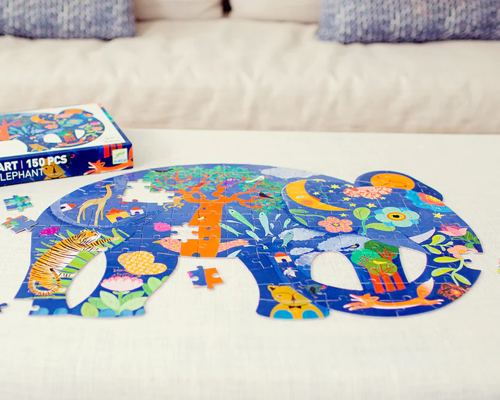 PUZZLE ART ELEPHANT 150 PCE