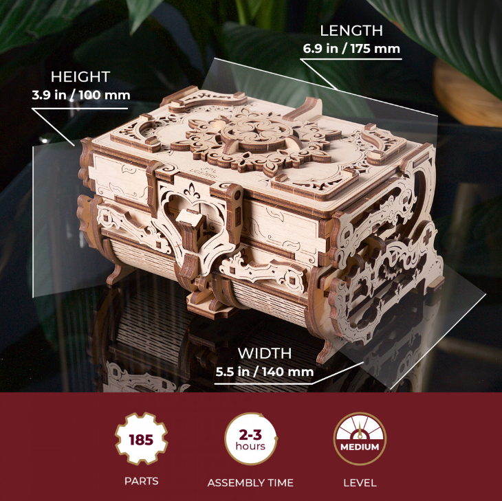 UGEARS ANTIQUE BOX
