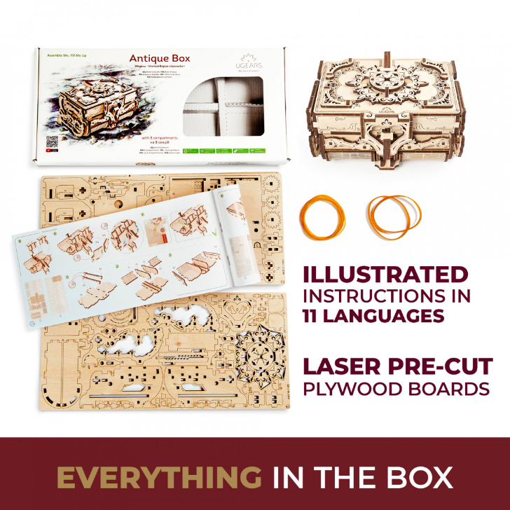 UGEARS ANTIQUE BOX