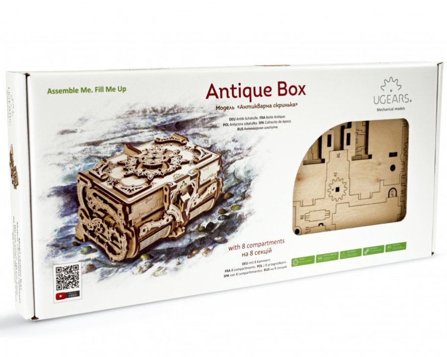 UGEARS ANTIQUE BOX