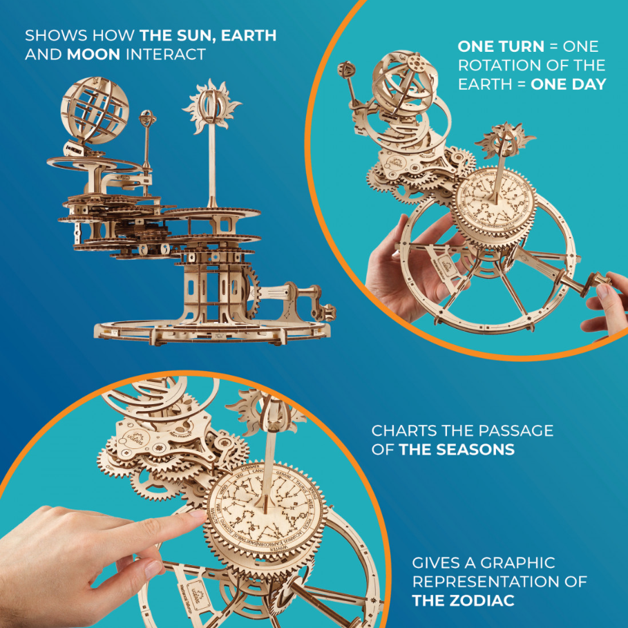 UGEARS MECHANICAL TELLURION