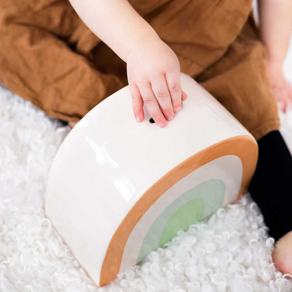 BANK RAINBOW CERAMIC PEARHEAD PASTEL