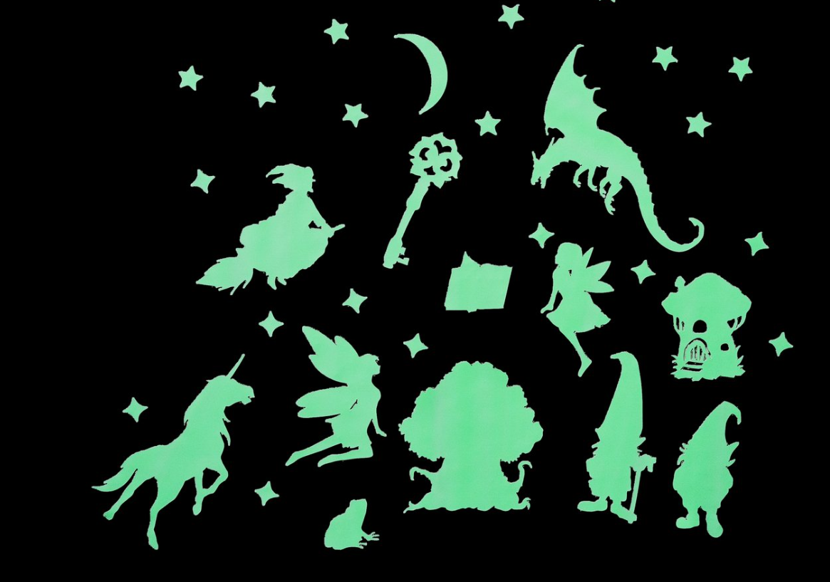 ENCHANTED FOREST GLOW STICKERS