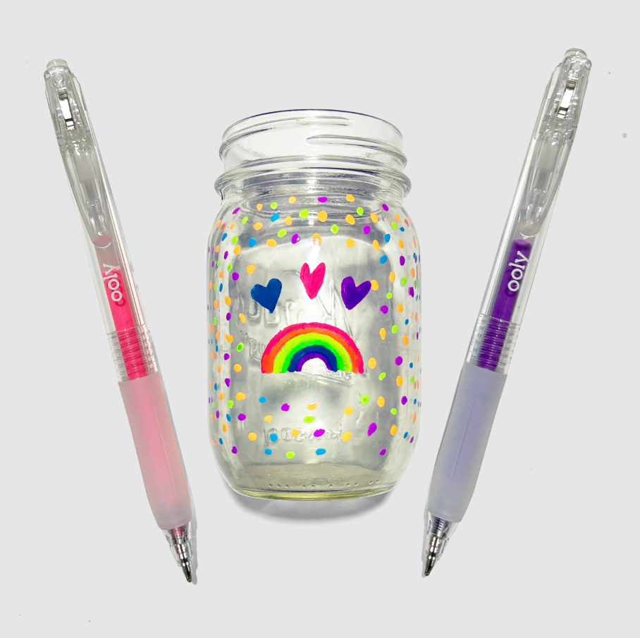 DECO GEL PENS JELLY GLOSS NEON 6 PK