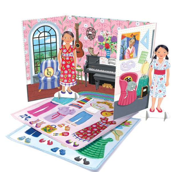 PAPER DOLLS ELODIE AND NAOMI