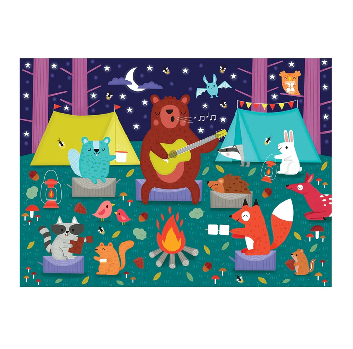PUZZLE SCRATCH & SNIFF CAMPFIRE FRIENDS