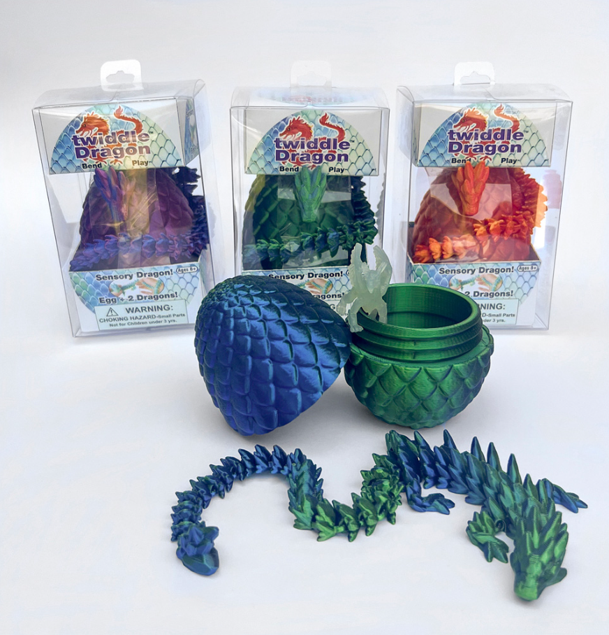 TWIDDLE DRAGON EGG