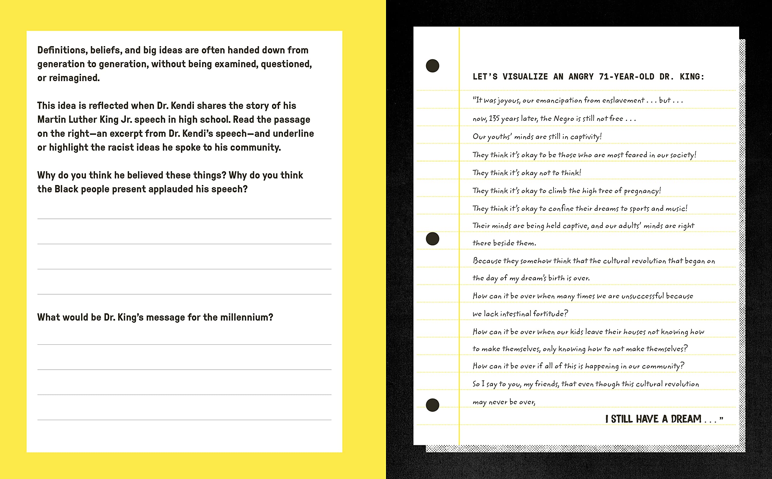 YOUNG ANTIRACIST'S WORKBOOK  JRNL