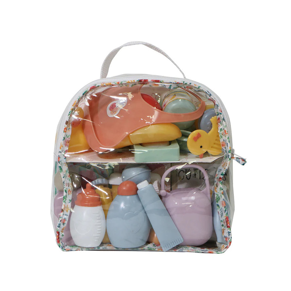 BABY DOLL 29 PC ACCESSORY BAG FOR KEEPS