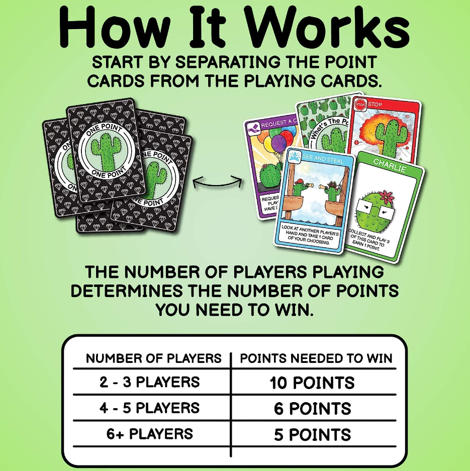 WHAT'S THE POINT - CACTUS GAME