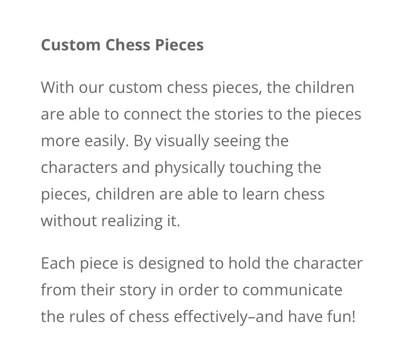 STORY TIME CHESS THE GAME