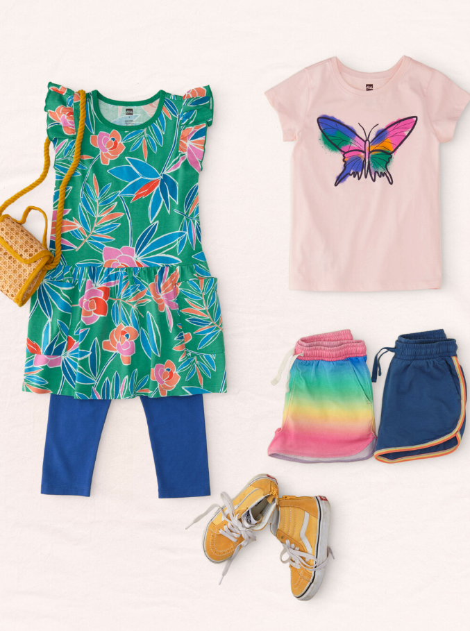 DRESS TROP GARDENIAS