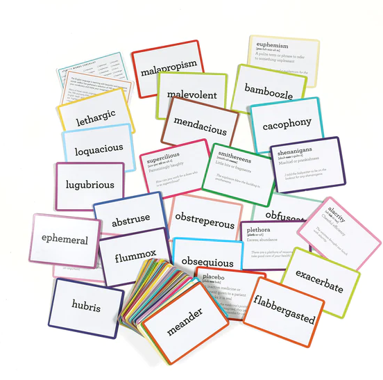 FLASH CARDS 100 GREAT WORDS
