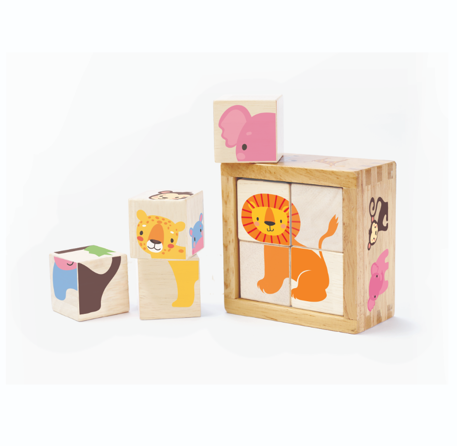 BUDDY BLOCKS ANIMAL PUZZLE