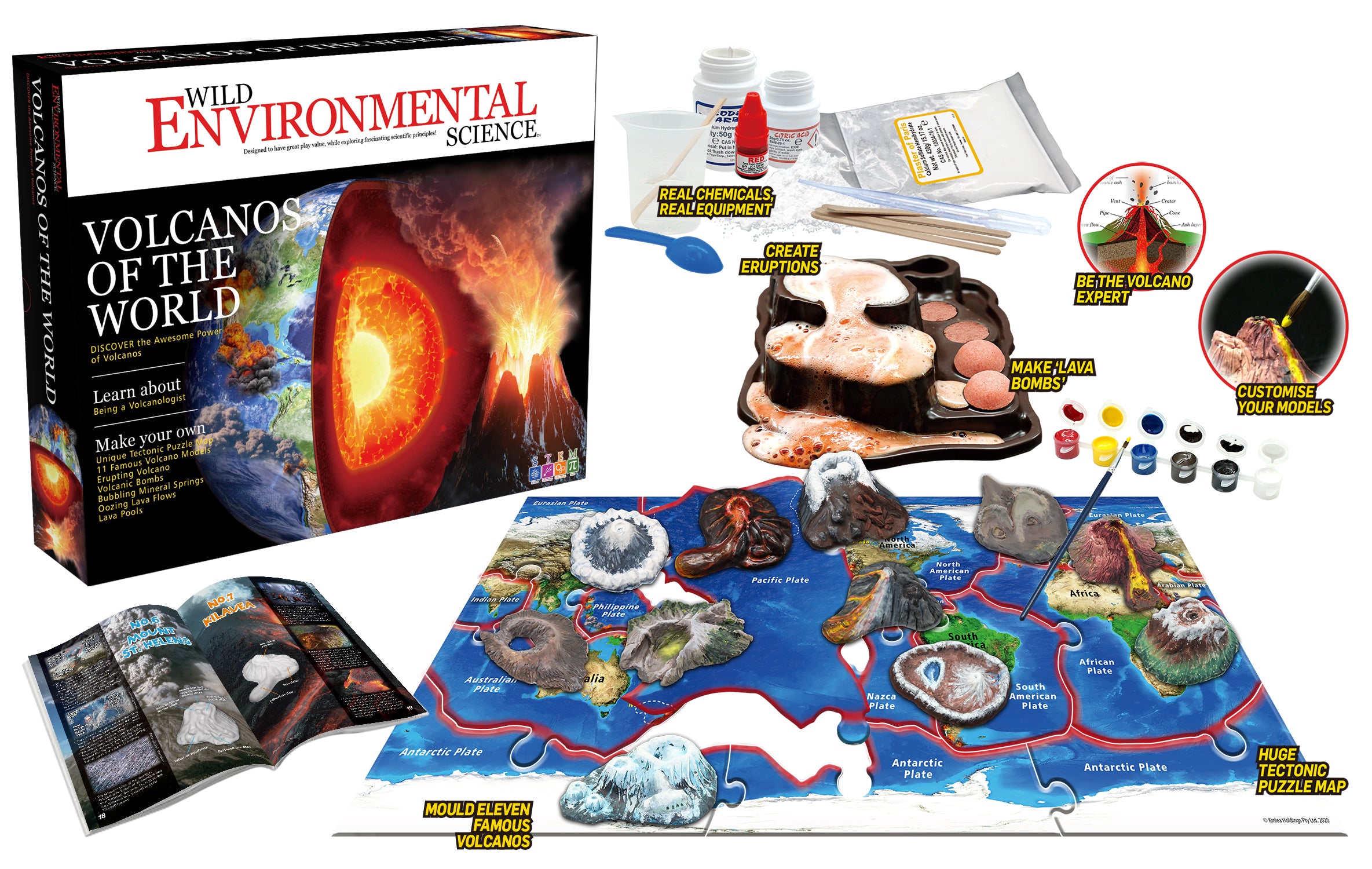 VOLCANOS OF THE WORLD KIT