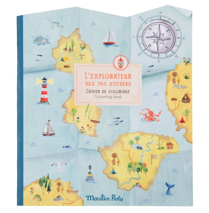 L'EXPLORATEUR COLOR & STICKER ADVENTURE