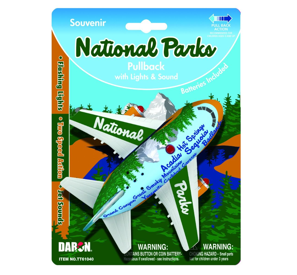 PLANE PULL BACK NATIONAL PARKS