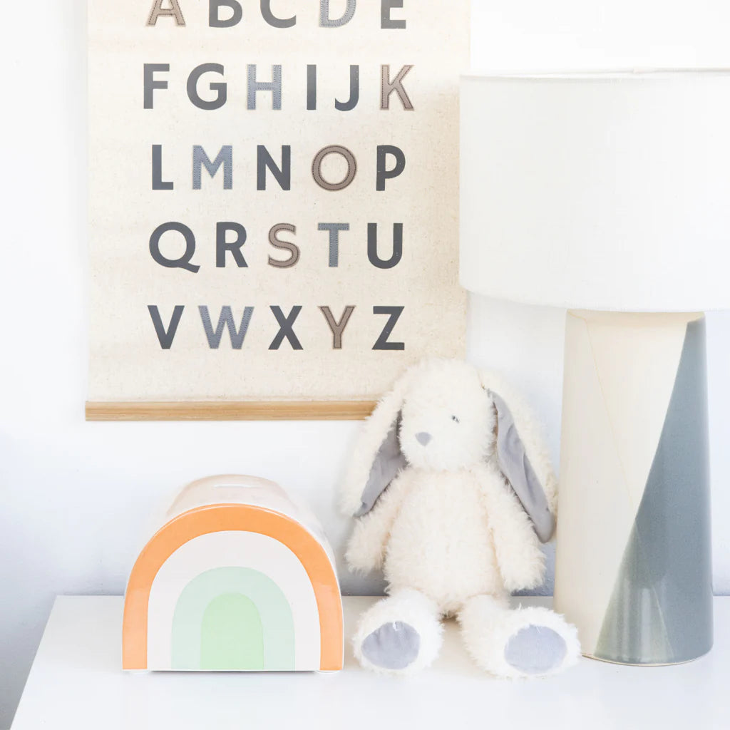 BANK RAINBOW CERAMIC PEARHEAD PASTEL