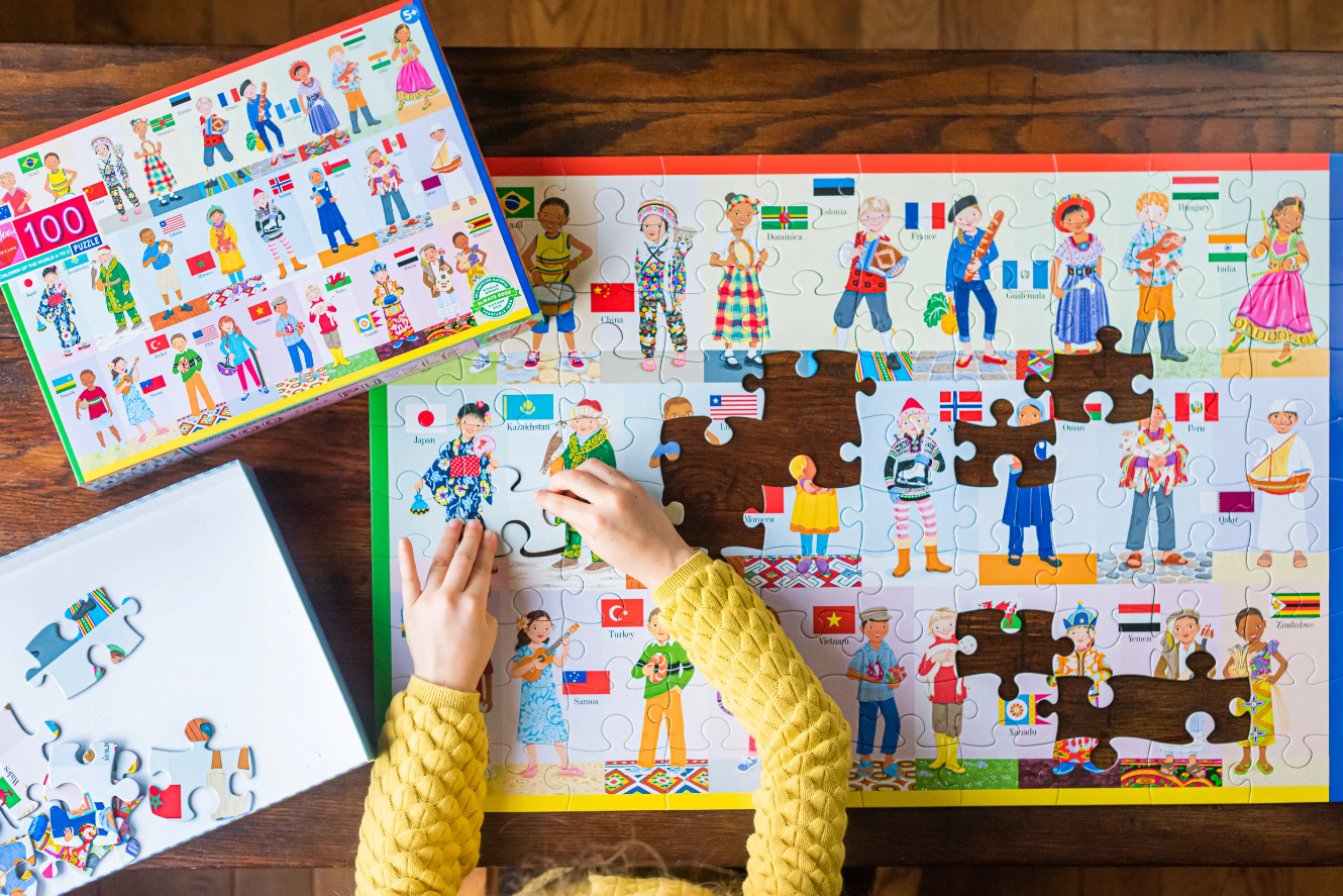 PUZZLE 100 CHILDREN OF THE WORLD