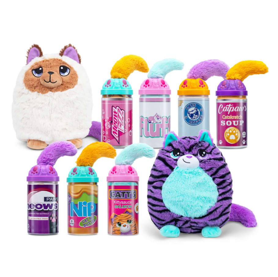MISFITTEN CAT ASSORTMENT IN CONTAINER